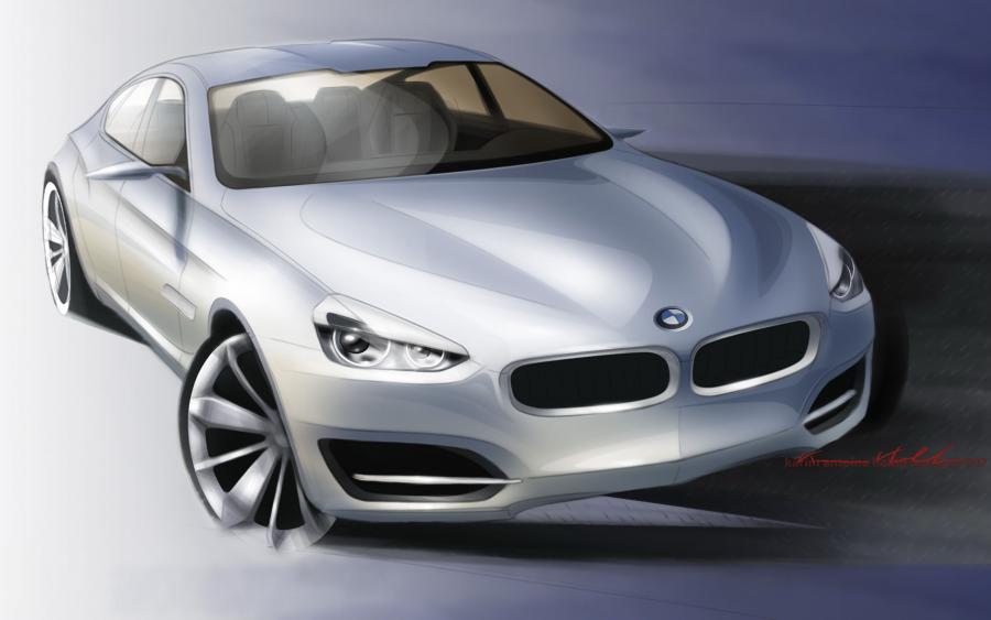 Эскиз BMW CS Concept 2007 года  (фото 18 из 66)